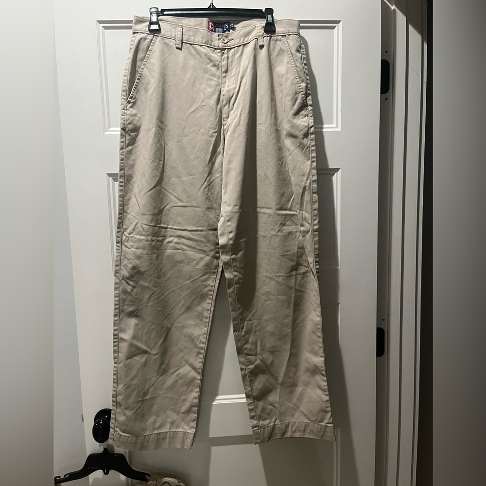 Men’s Ralph Lauren khaki slacks work pants. Size 32x32. Worn once.